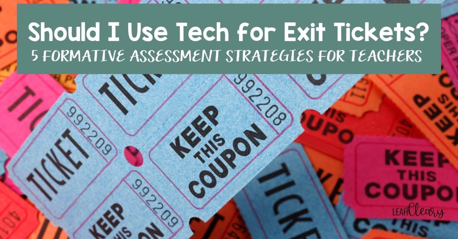 A vibrant pile of colorful paper raffle tickets representing exit ticket ideas for teachers, used to illustrate digital vs. paper formative assessment strategies and checking for understanding in the classroom.